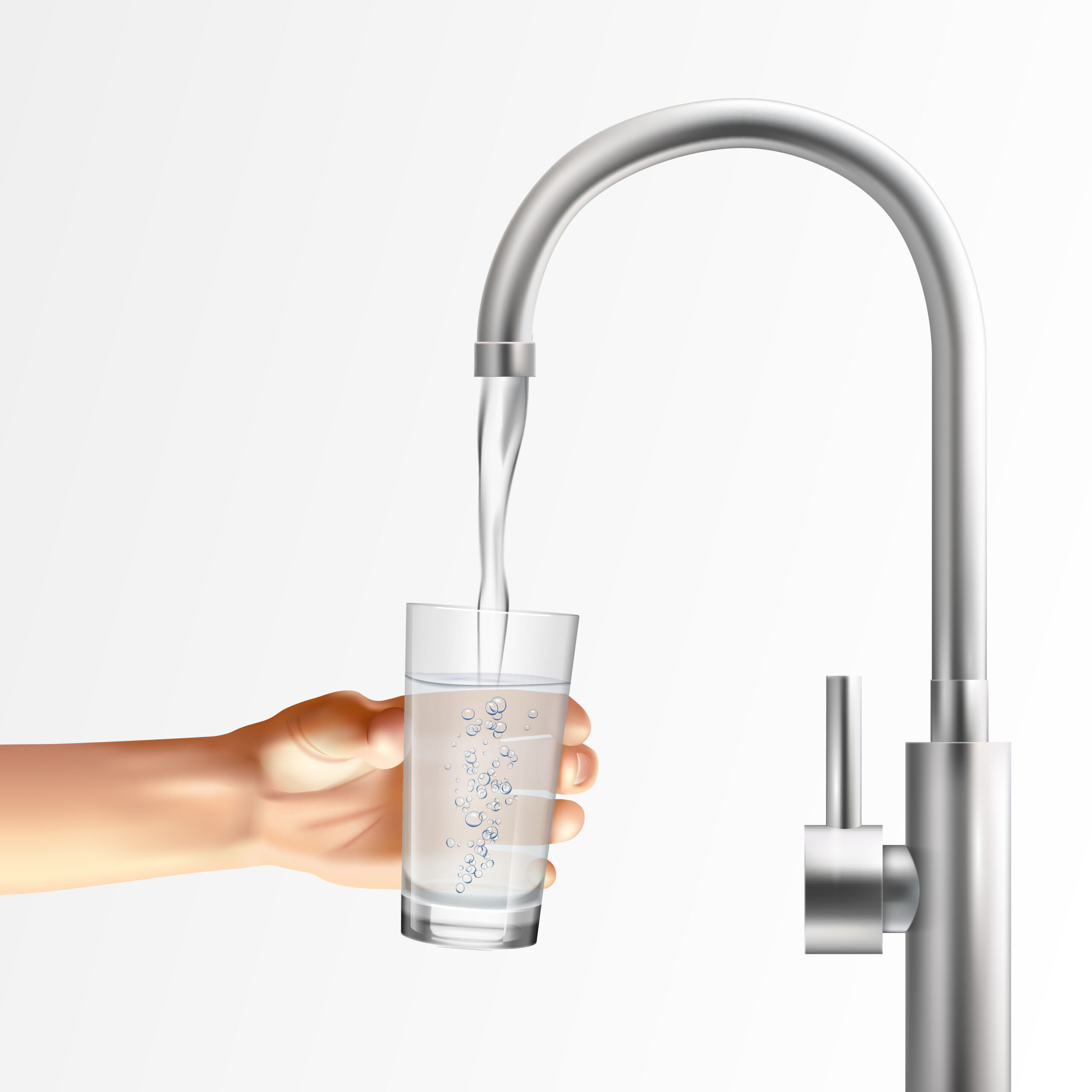 Faucet Water Glass Composition